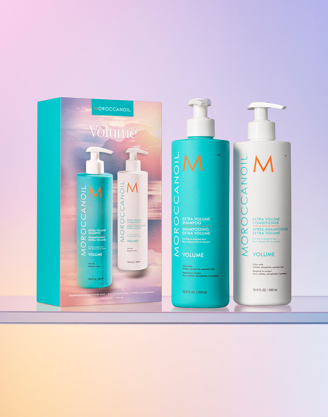 Shampoo e Balsamo Volume Set da mezzo litro