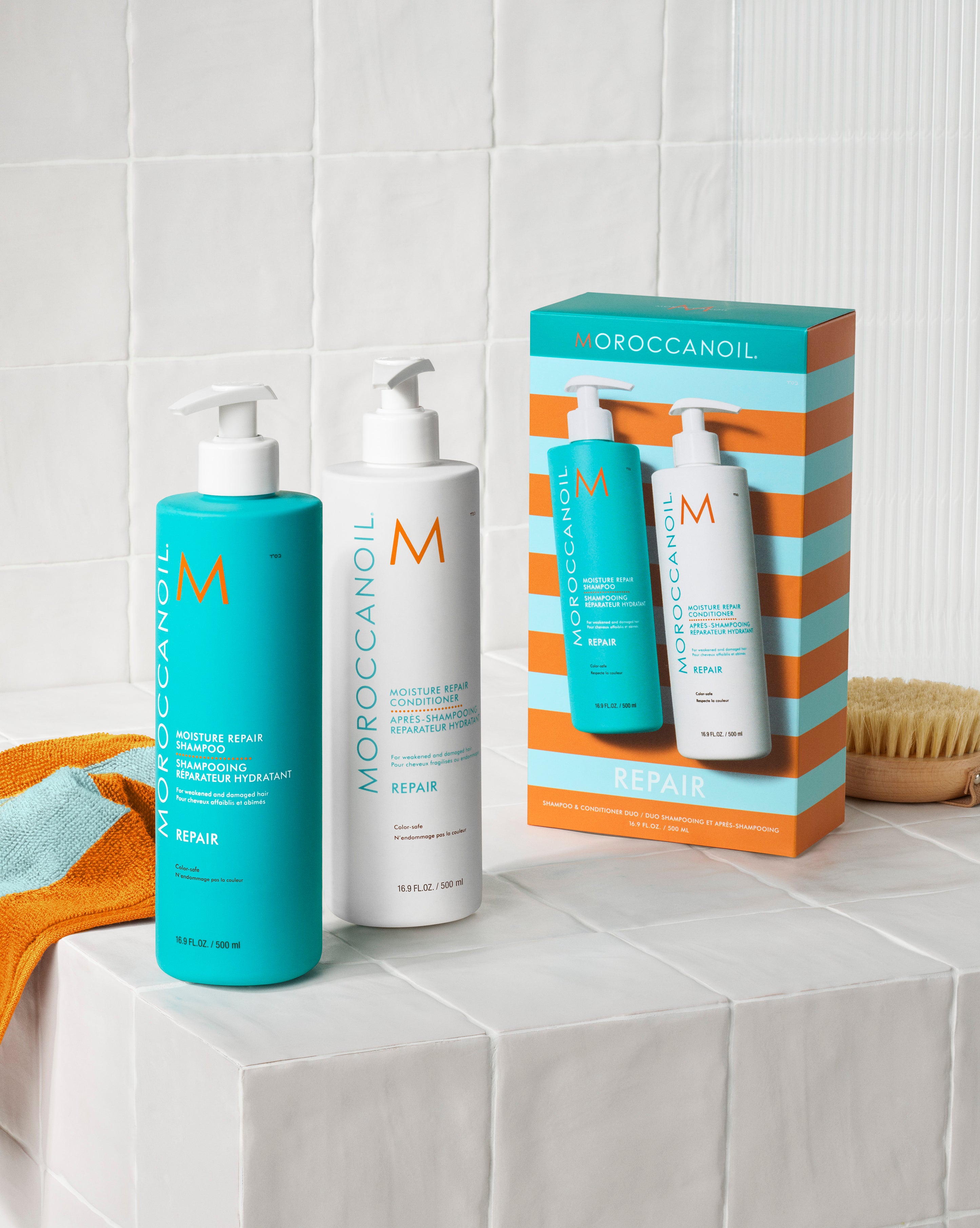Set Shampoo e Balsamo Riparatore Idratante (Valore €112)