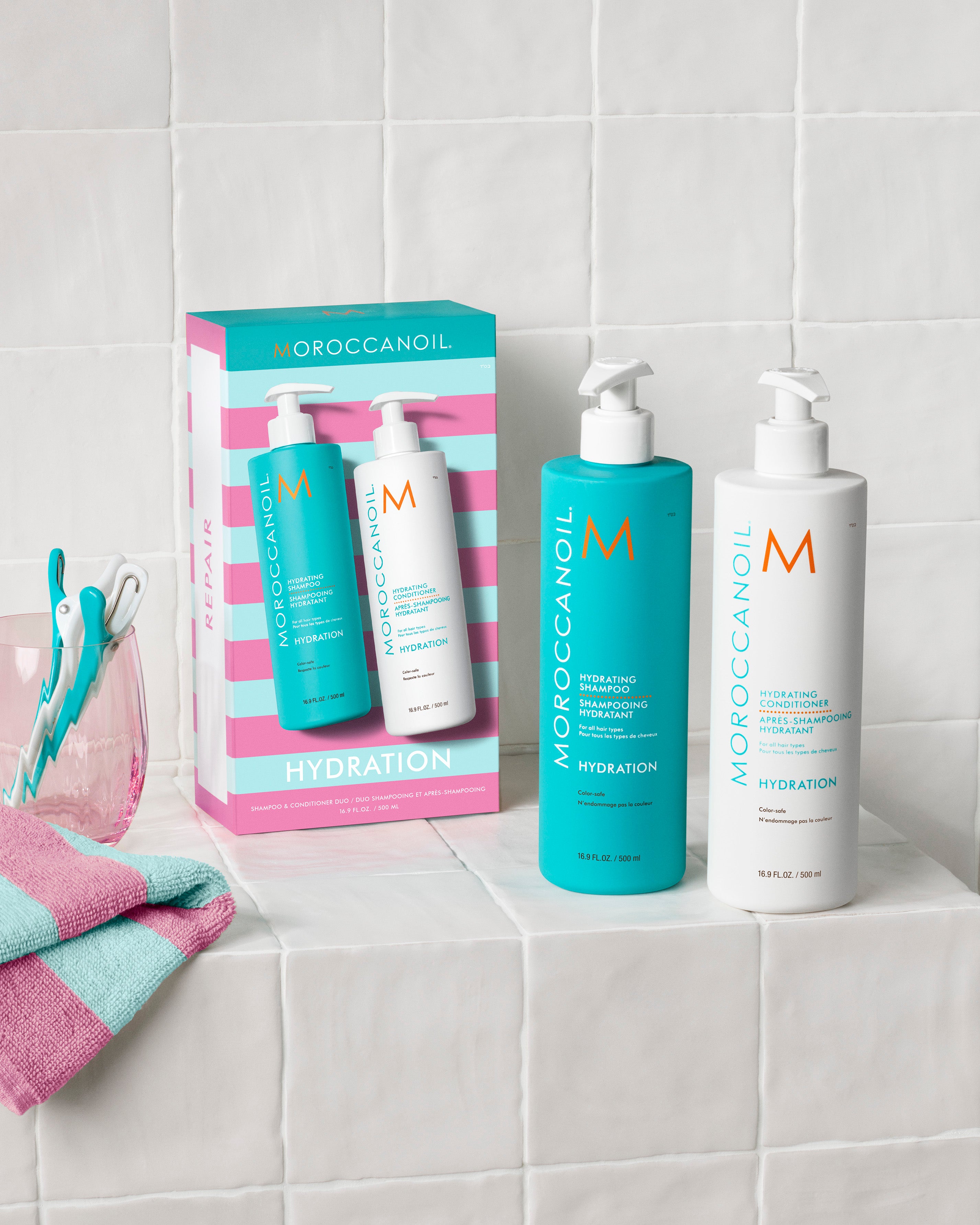 Set Shampoo e Balsamo Idratanti (Valore €112) – | Moroccanoil Italy