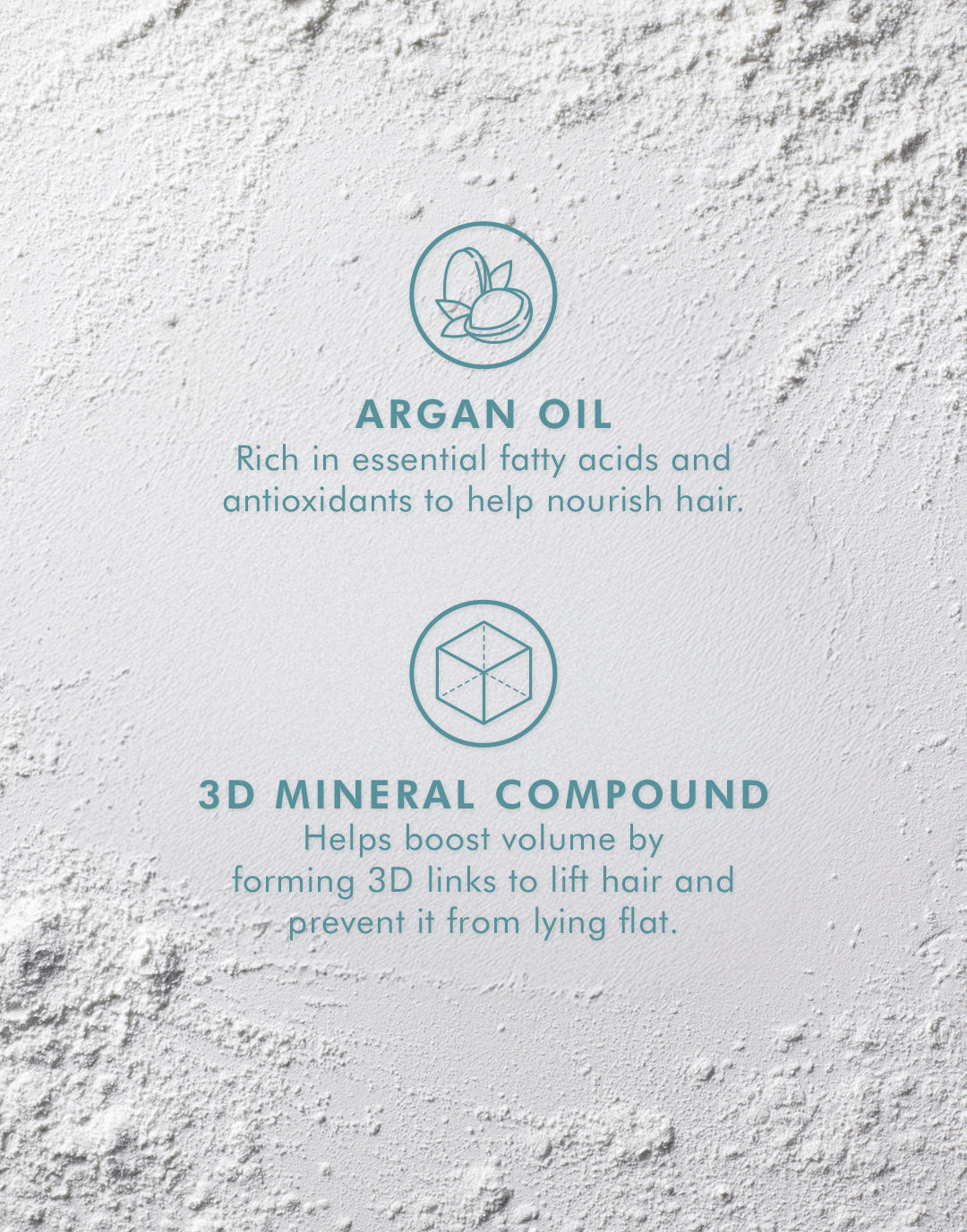 Polvere per Capelli Texture e Volume