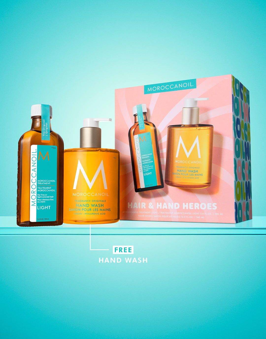 Set per la cura dei capelli e delle mani - Leggero
