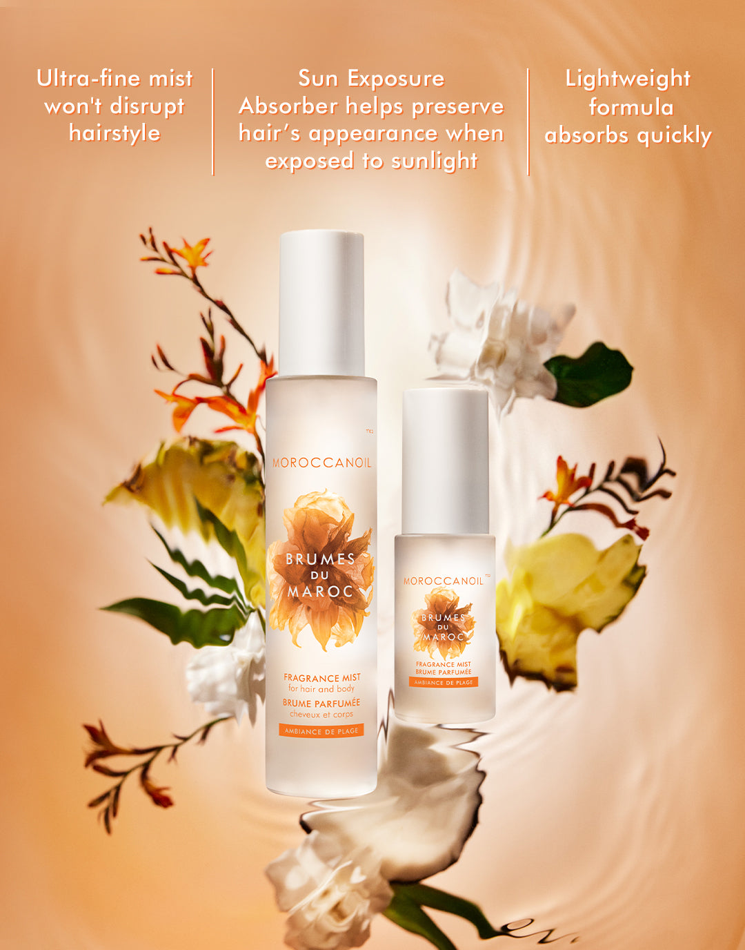 Profumo Per Capelli e Corpo Ambiance de Plage