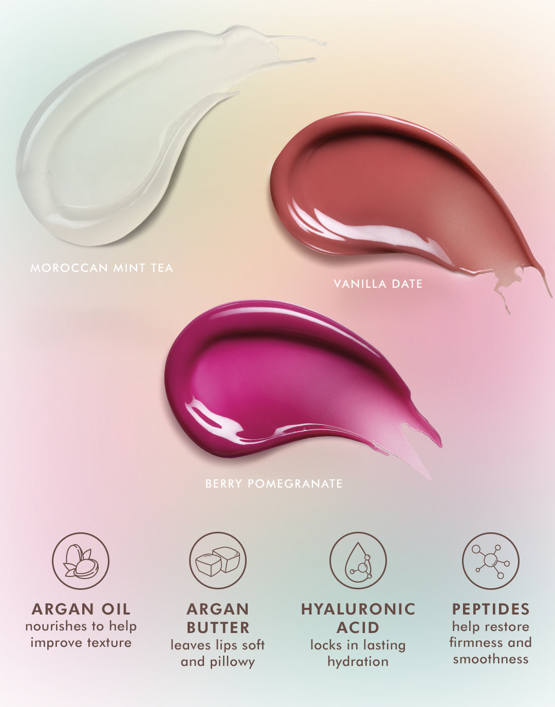Trio Balsamo Labbra Moroccanoil