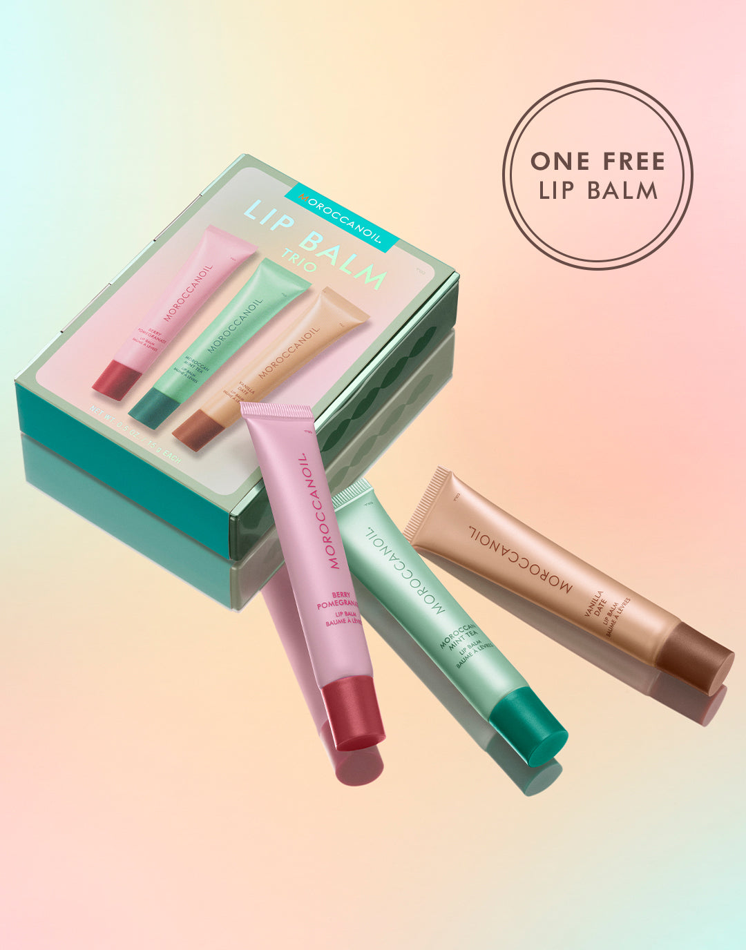 Trio Balsamo Labbra Moroccanoil