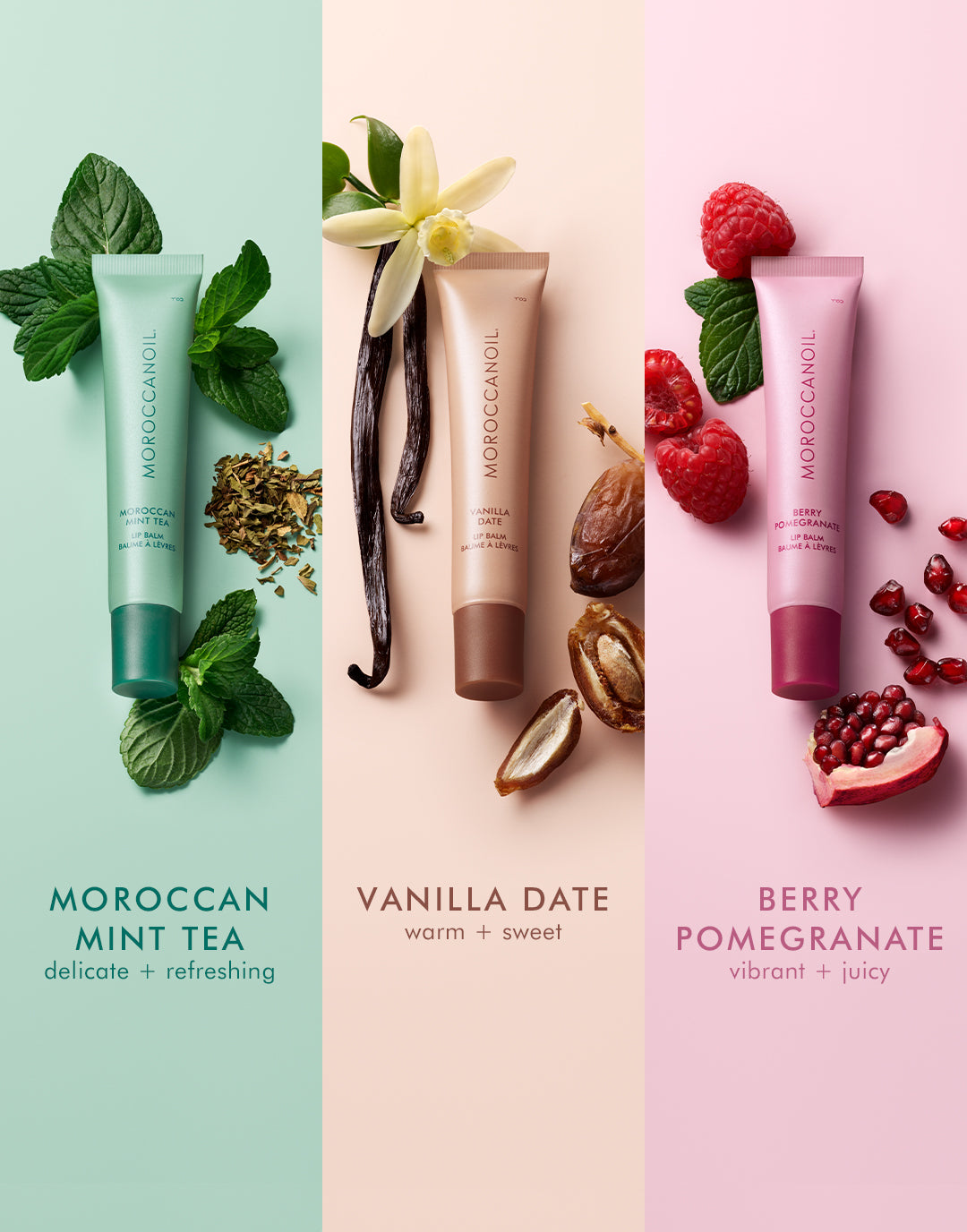 Trio Balsamo Labbra Moroccanoil