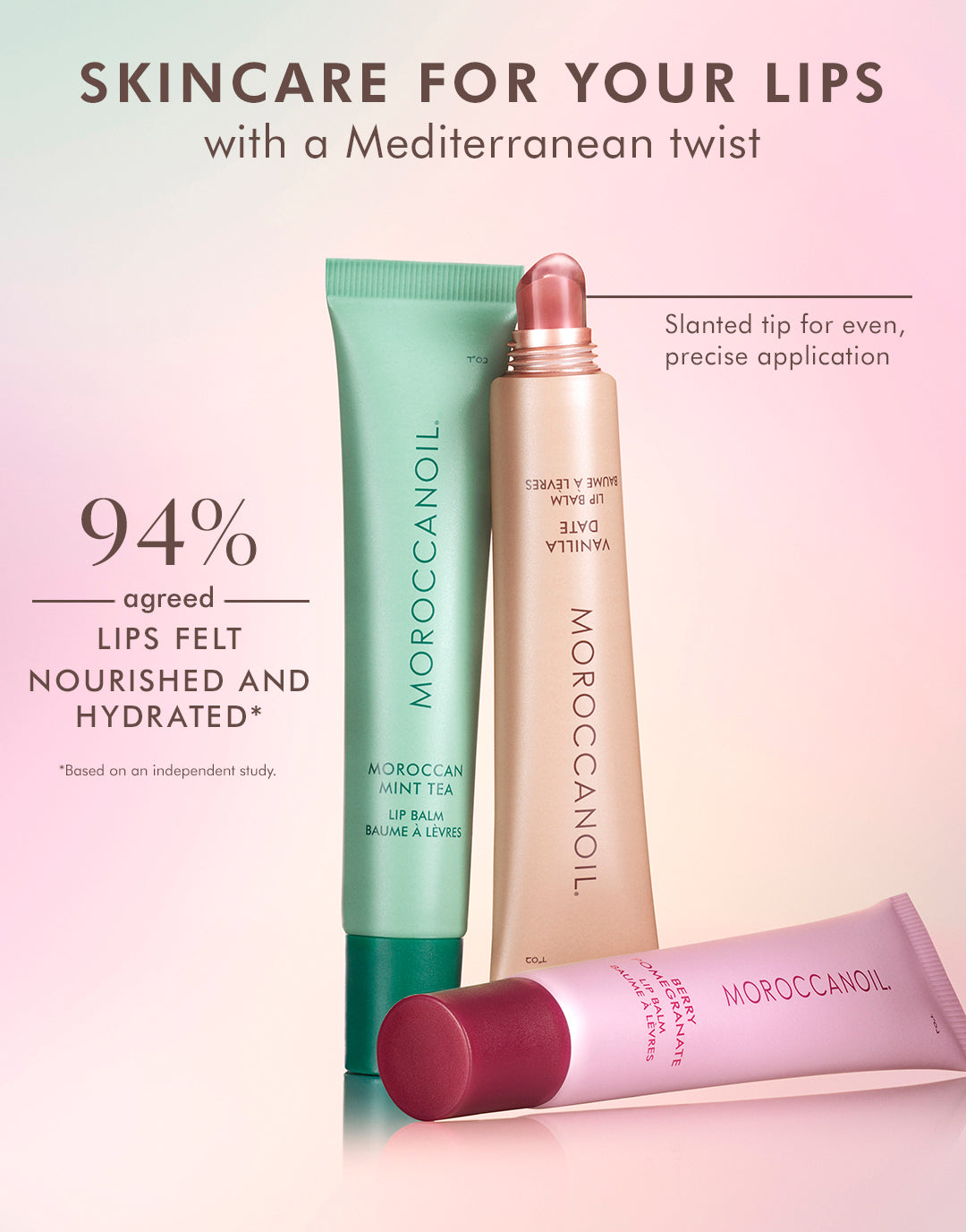 Trio Balsamo Labbra Moroccanoil