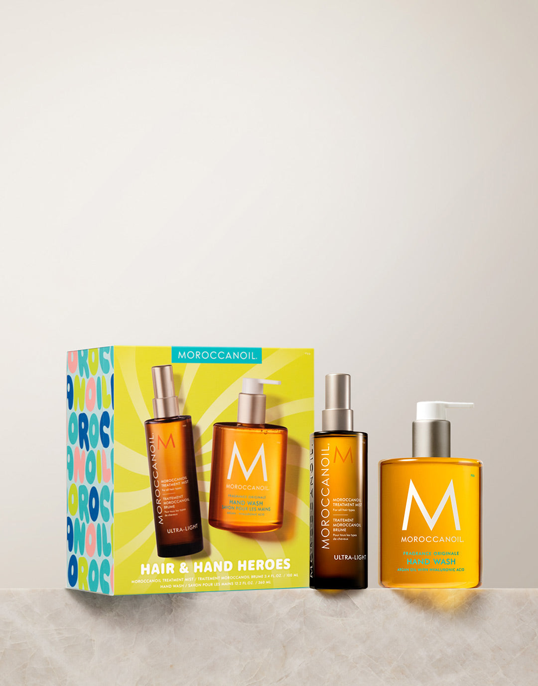 Set per la cura dei capelli e delle mani - Spray Ultra Leggero