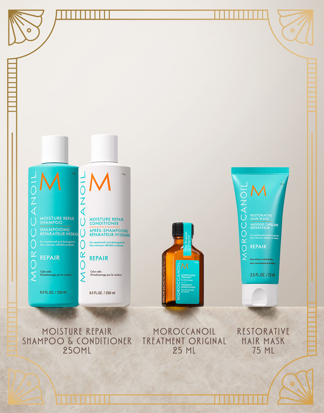 Set Regalo Riparazione Moroccanoil