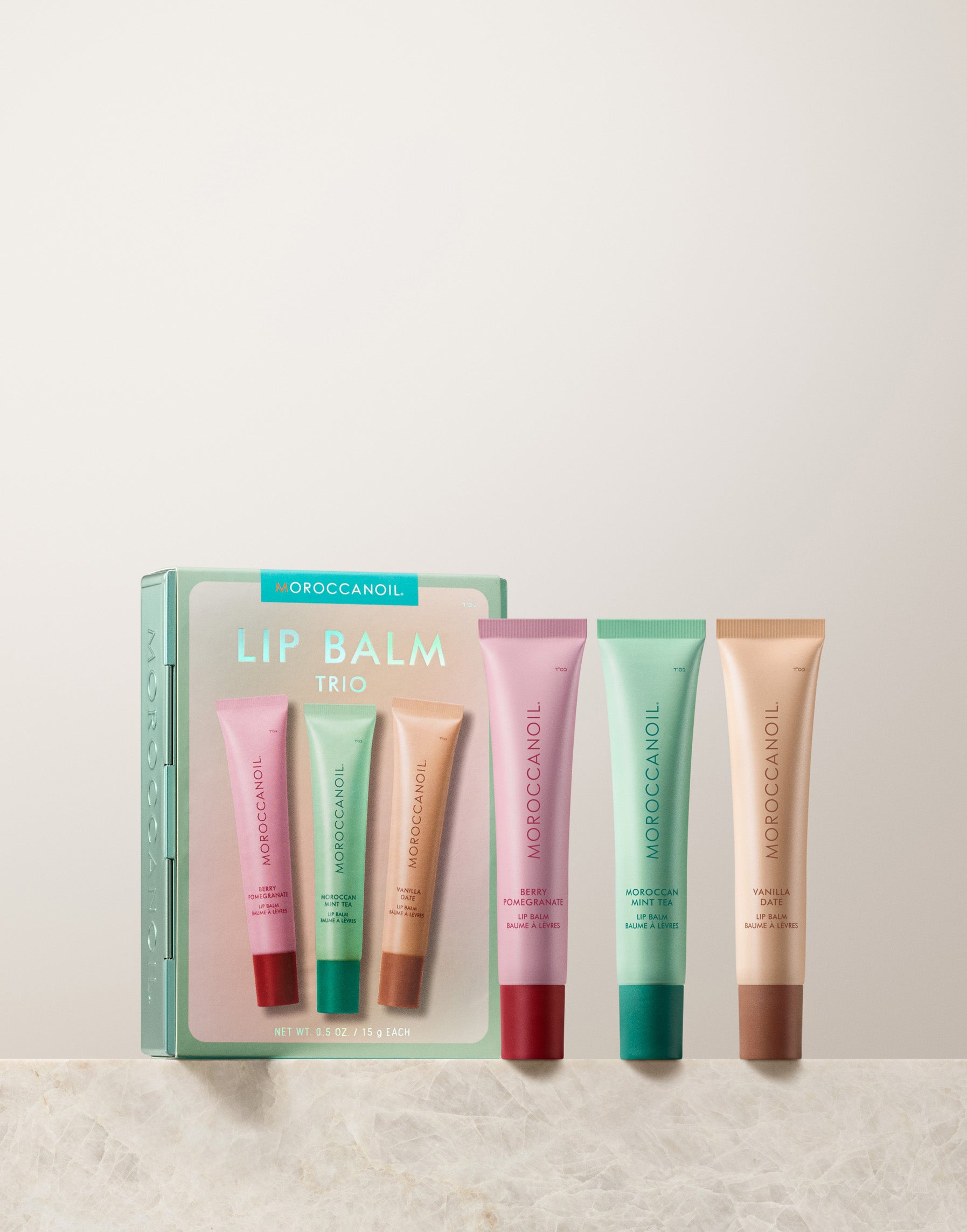 Trio Balsamo Labbra Moroccanoil